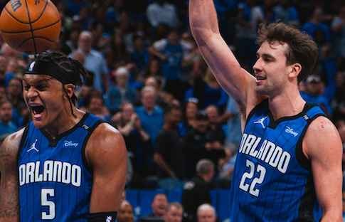 Orlando Magic stars Paolo Banchero & Franz Wagner / Headline Surfer